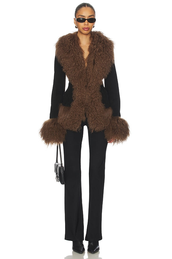Dorothy Suede Coat