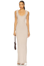 SNDYS Skyler Maxi Dress in Taupe
