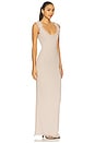 SNDYS Skyler Maxi Dress in Taupe