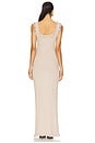 SNDYS Skyler Maxi Dress in Taupe