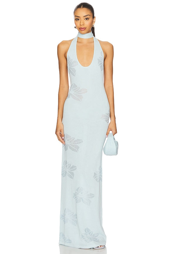 SNDYS x REVOLVE Tahiti Maxi Dress in Blue