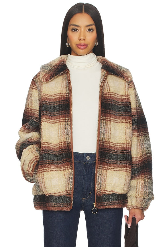 Show Me Your Mumu Hunter Jacket in Homestead Faux Main Image