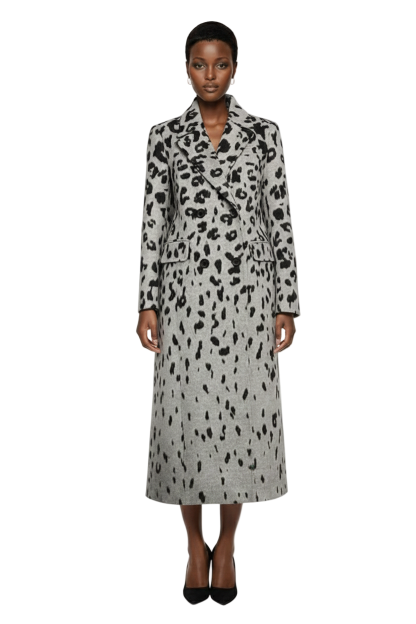 SSHEENA Coat Light grey 70% Wool, 30% Polyamide