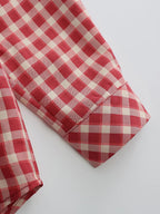 Adventurous Plaid Loose Blouse