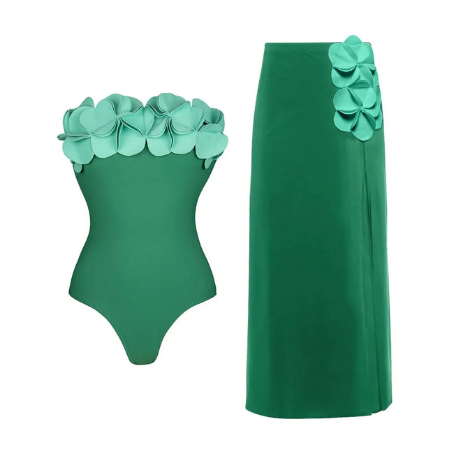Radiant Petal One-Piece Swimsuit Hover Image