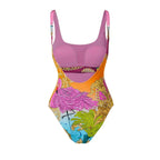 Vibrant Printed Two-Piece Bikini Set