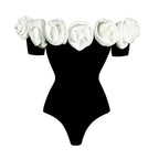 Radiant Ruffle Floral One-Piece Swimsuit