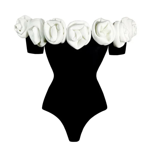 Radiant Ruffle Floral One-Piece Swimsuit Hover Image