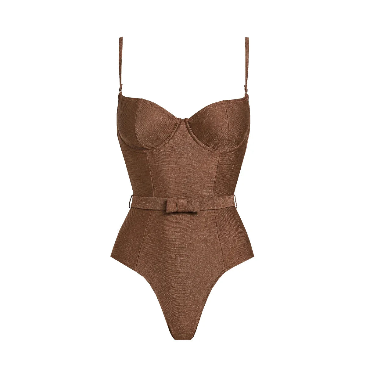 Worthy Bandeau Bodycon Swimsuit