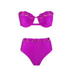 Radiant Golden High Waist Bikini Set