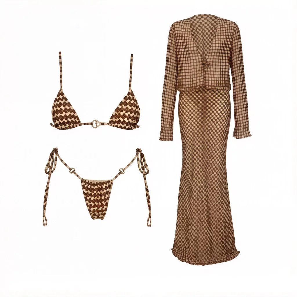 Fearless Cutout Printed Swimsuit