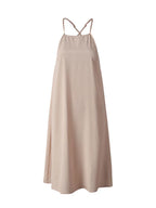 Wild Heart Feather Halter Maxi Dress