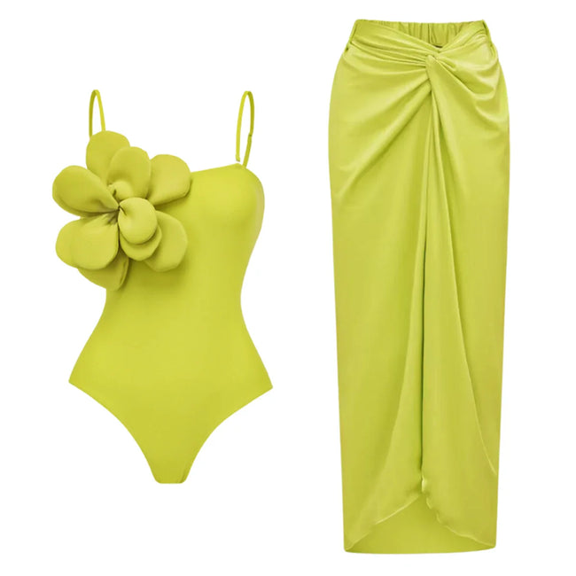 Radiant Floral One-Piece Swimsuit Hover Image
