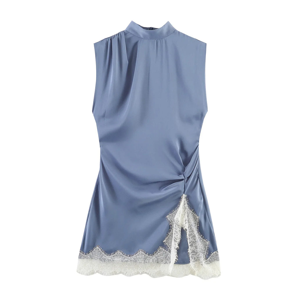 Graceful Lace Mini Dress