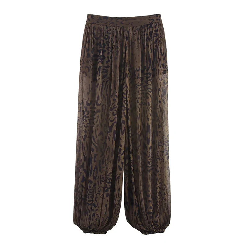 Wild Heart Leopard Lantern Pants