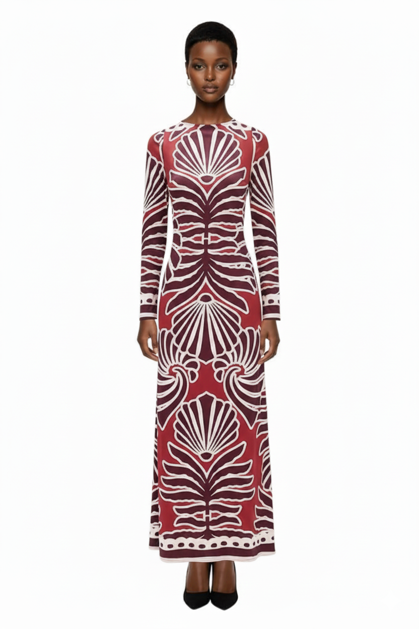 Seven Wonders Sienna Sleeved Maxi Dress