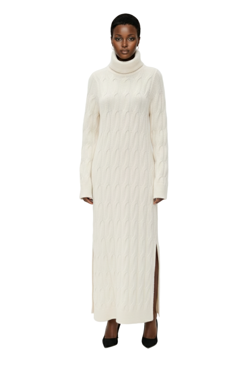 Splendid x Cellajaneblog Cable Sweater Dress