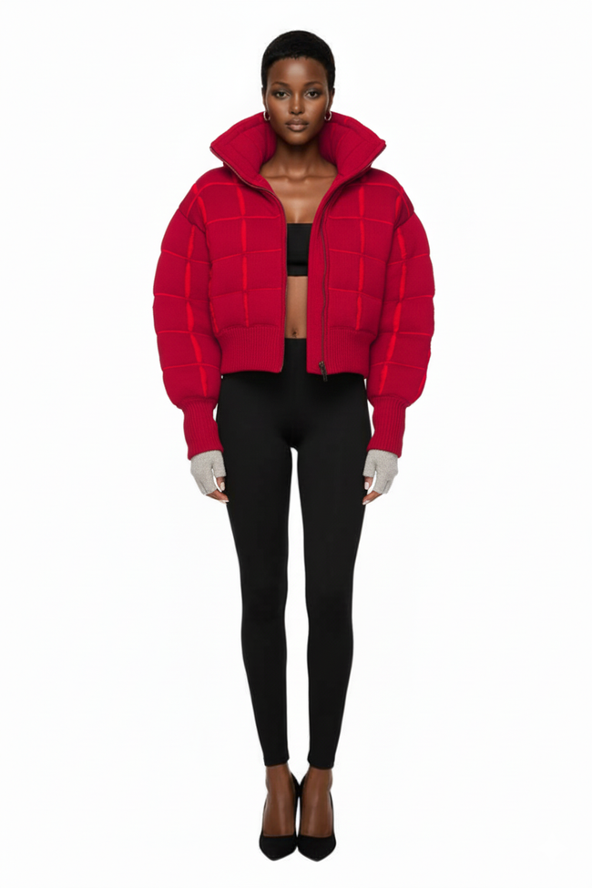 Square Puffer Jacket Hover Image