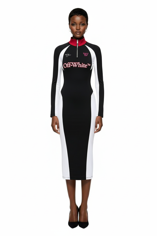 Tech Serena Midi Dress Hover Image