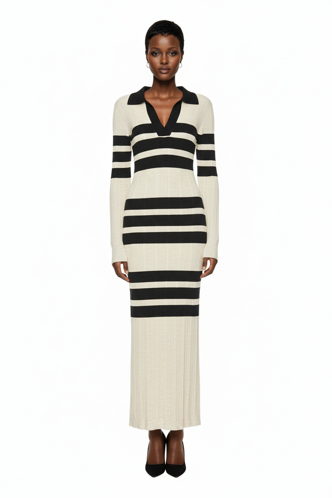 The Lourdes Knit Dress Hover Image