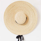 Radiant Straw Wide Brim Hat