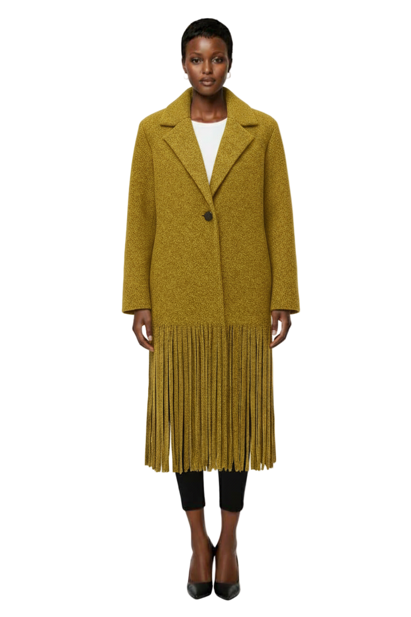 Vero Fringe Coat