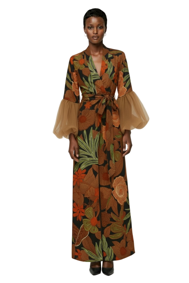 Wilted Sleeve Robe Hover Image