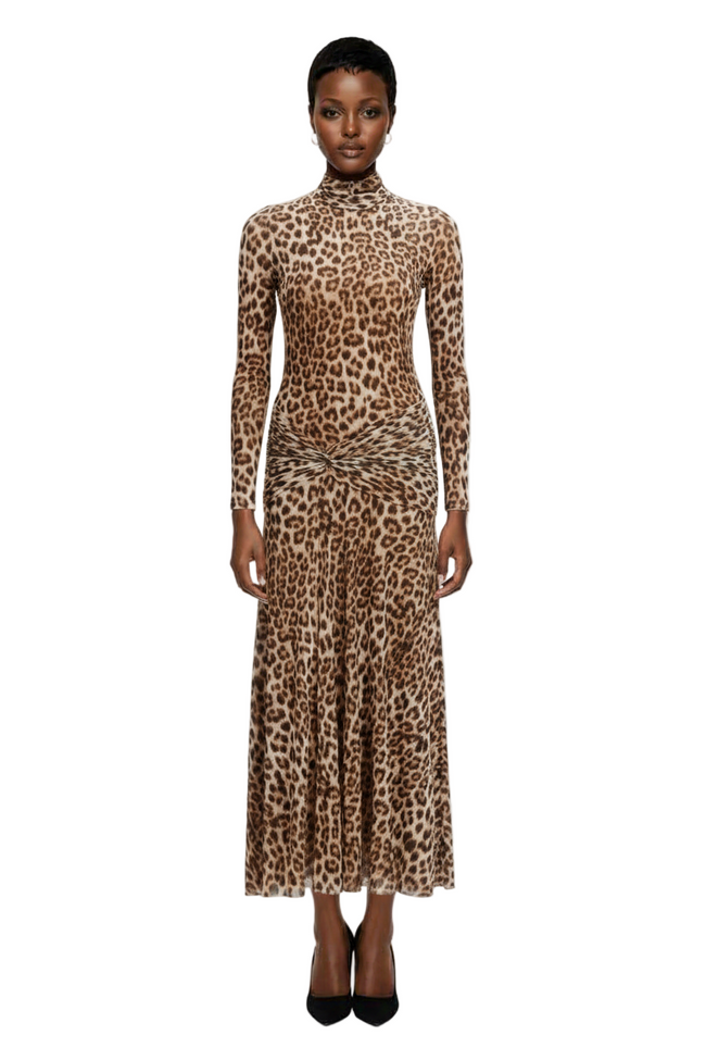 Women's Long Sleeves Printed Shift Dress Hover Image