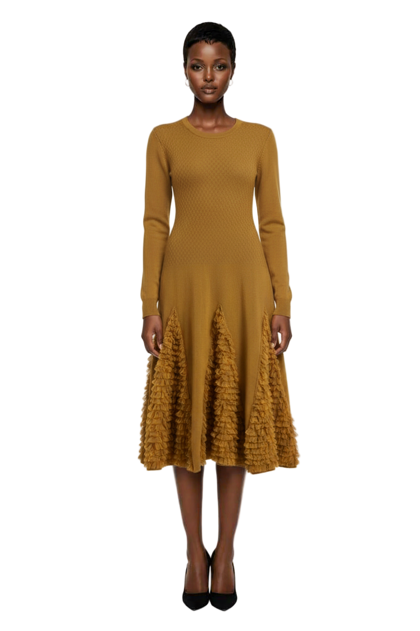 Zivah 2025 Autumn New Arrival Knit Dress