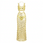 Elena Maxi Dress in Baby Yellow