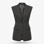 Peak Lapel Skater Vest