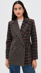 Combo Collar Hourglass Blazer