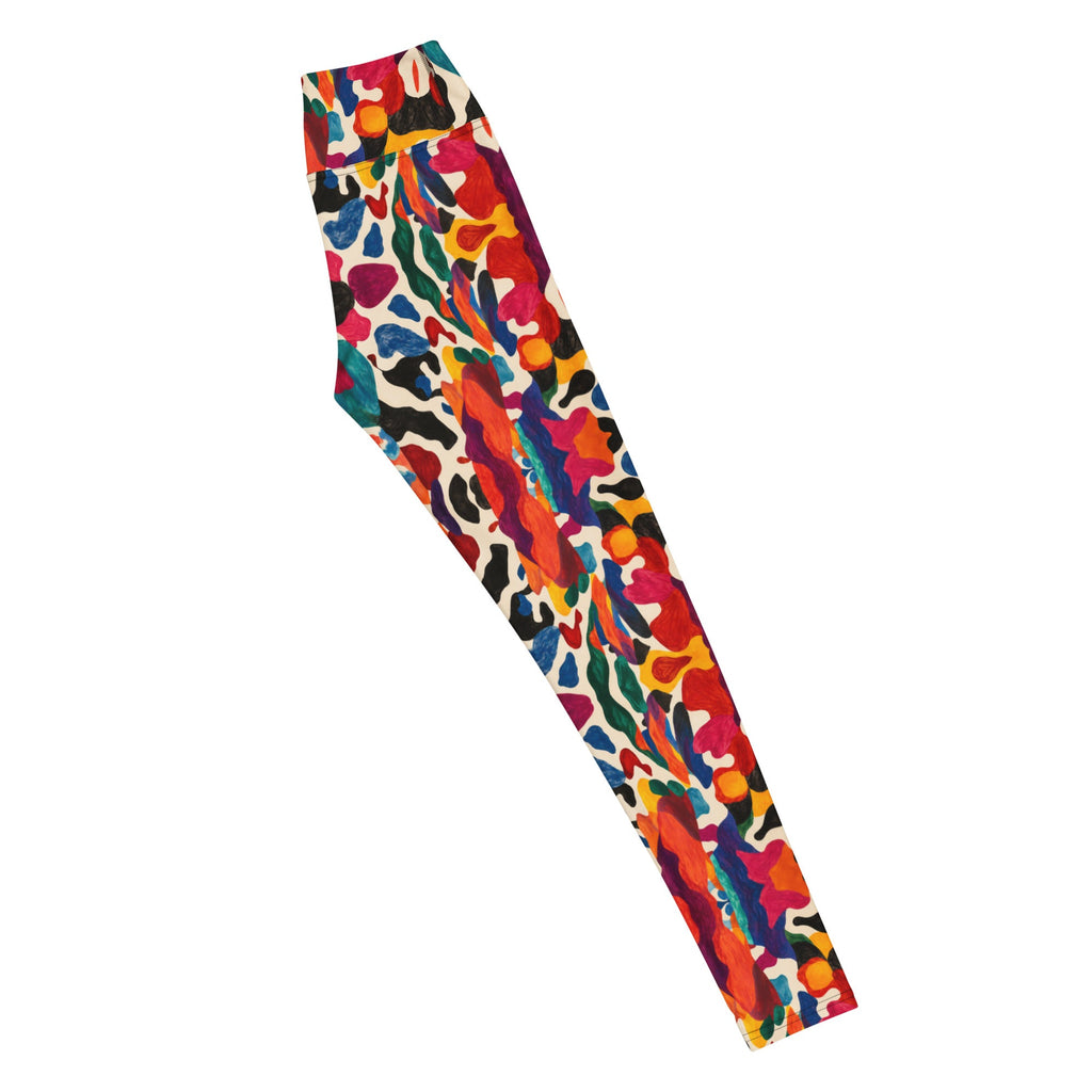 Luxury High-Waist Yoga Leggings – Sustainable Stretch & Comfort