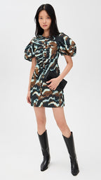 Tanner Puff Sleeve Mini Dress
