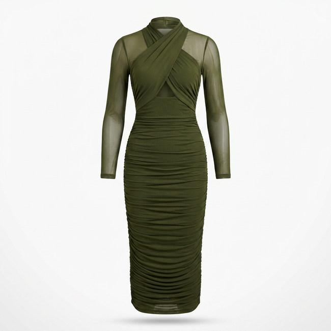 Aliyah Long Maxi Dress Hover Image