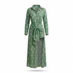 Igba Deconstructed Maxi Shirt Dress - Asymmetric & Sculpted