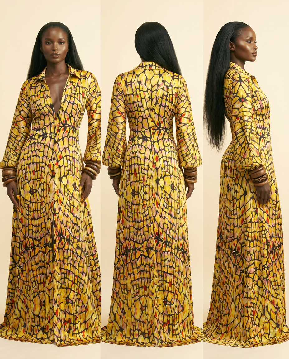 Ileona Silk Dress