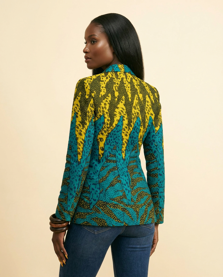 Agwu Tailored Blazer - Luxe Performance Fabric