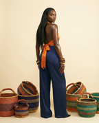 Nkusa Silk Blend Luxe Lounge Set - Elevated Comfort