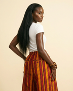 Ikedi Ankara Cotton Pants - Epitome of vibrant comfort.