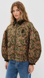 Barbour X Farm Rio Luisa Quilt Jacket