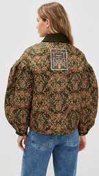 Barbour X Farm Rio Luisa Quilt Jacket