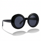 Daring Plastic Round Sunglasses