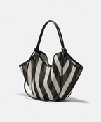 Untamed Woven Stripe Crossbody Bag