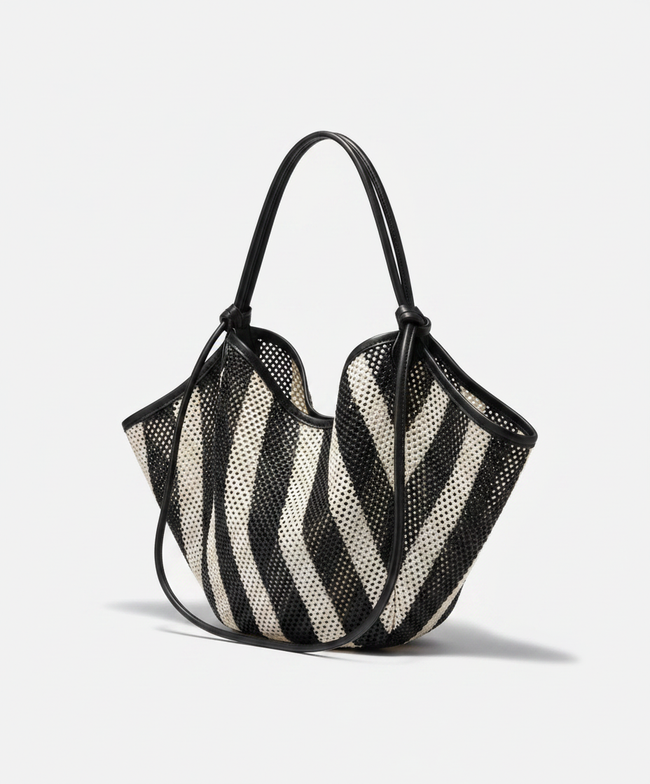 Untamed Woven Stripe Crossbody Bag Hover Image