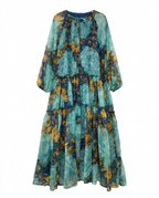 Wanderlust Chiffon Tiered Maxi Dress