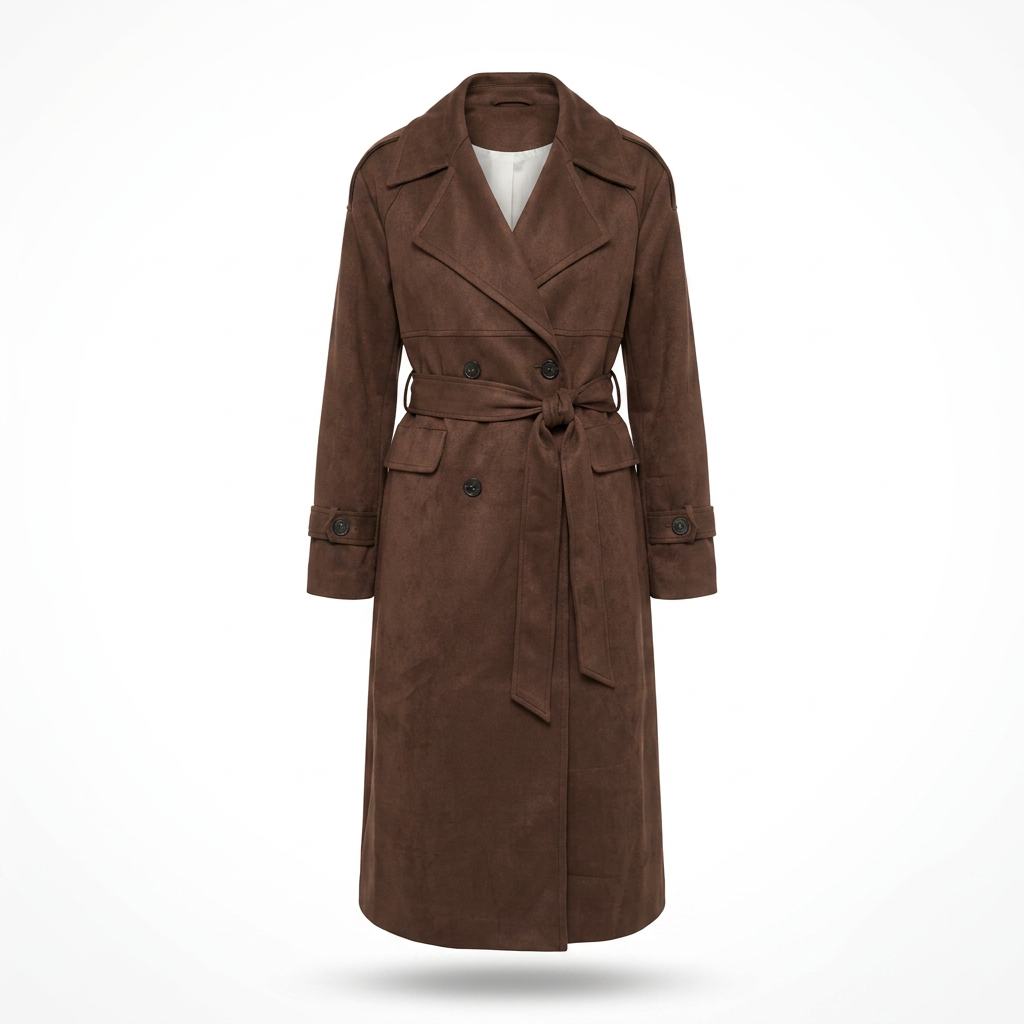Wallace Faux Suede Coat