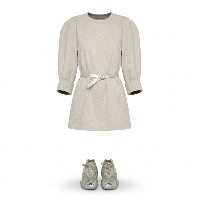 BOMBER 1980S MINI DRESS Hover Image