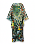 Limitless Twill Silk Printed Kaftan