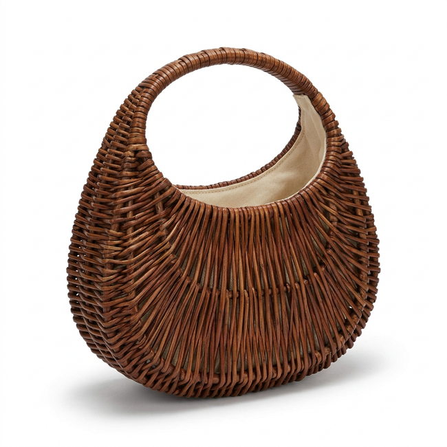 Wanderlust Woven Straw Clutch Bag Hover Image